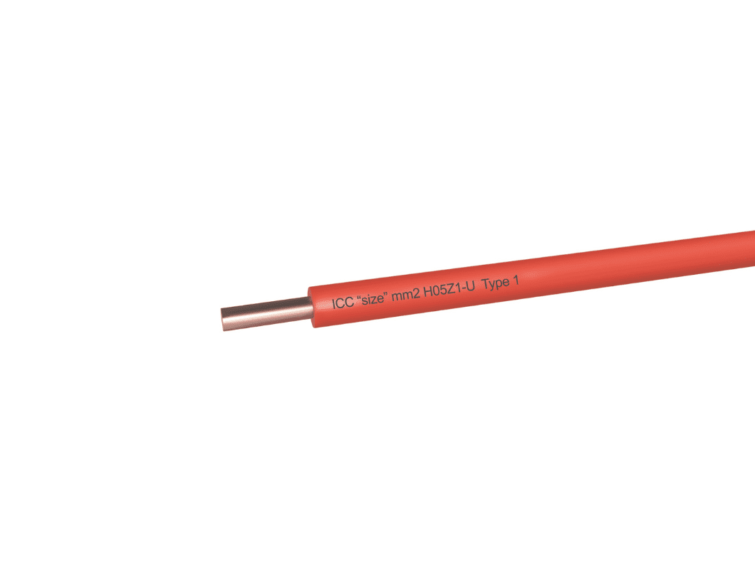 Cavo H05Z1-U Type 1